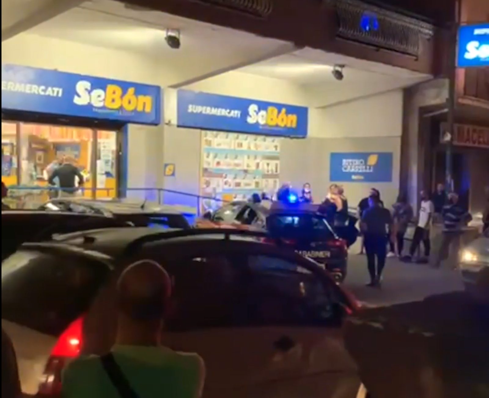 Il luogo della rapina (Immagine da Tele Club Italia)