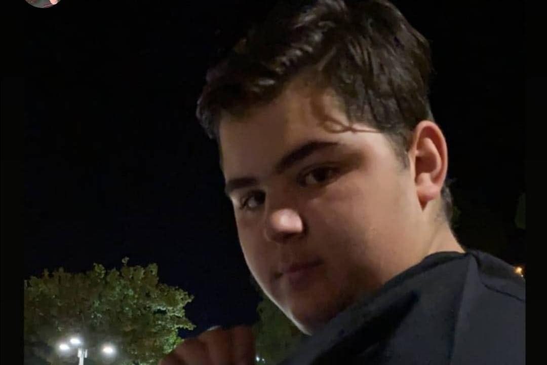 Tommaso Gorga, il 15enne morto in un incidente.