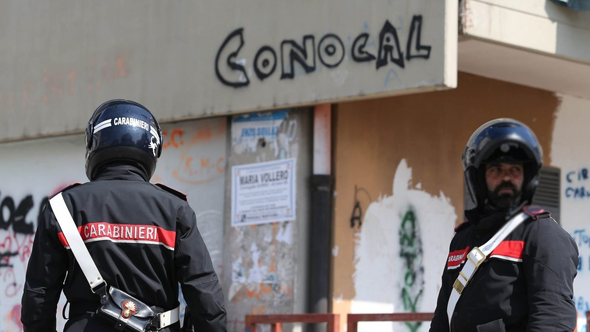 Il rione Conocal a Ponticelli, Napoli Est