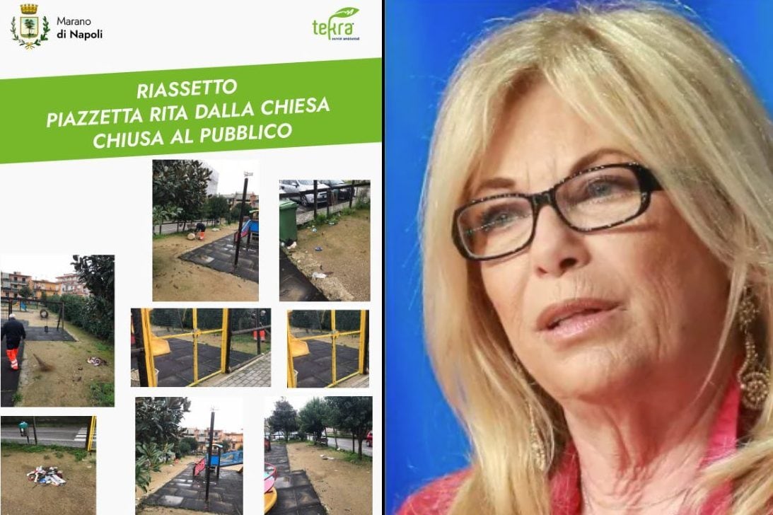 A sinistra il post pubblicato dalla Tekra. A destra la conduttrice Tv Rita Dalla Chiesa