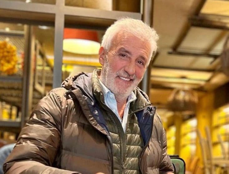 Patrizio Rispo all’interno della sua pizzeria