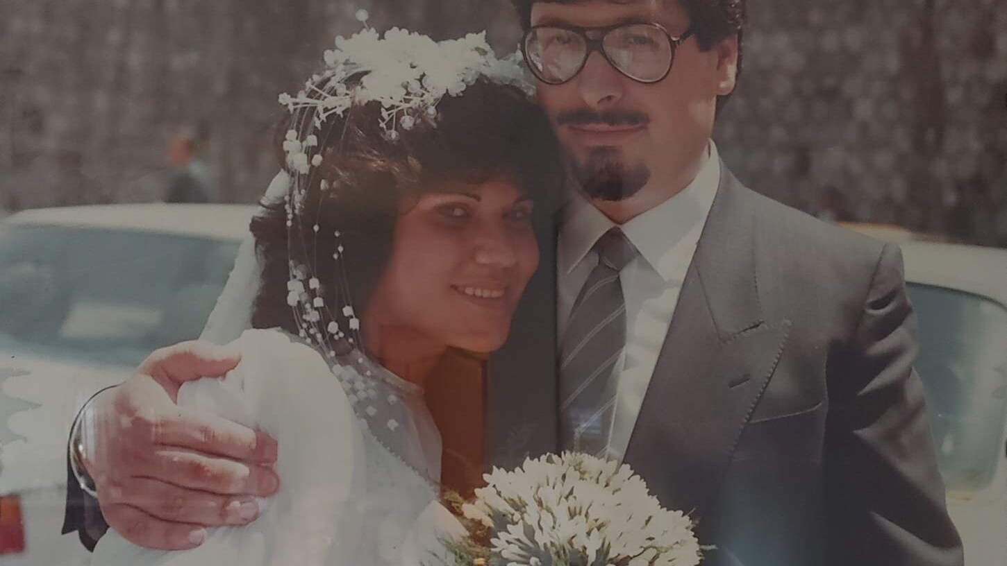 Lucia Furno e il marito Pasquale Porcile.