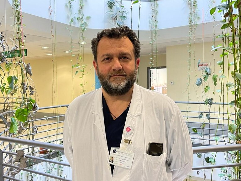 Il dottor Sabino Moschella, responsabile dell’Unità operativa di Neonatologia.
