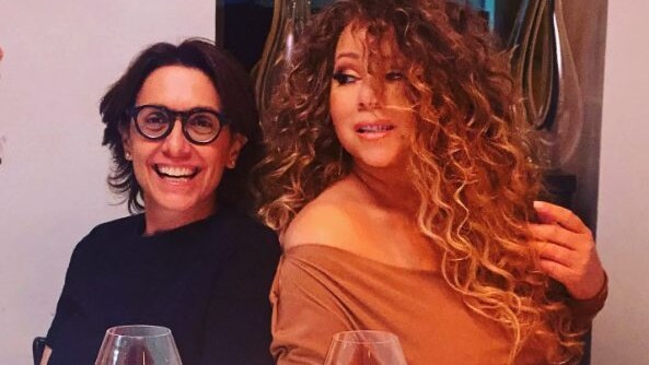 Mia D'Alessio e Maria Carey, al ristorante Aurora Capri. Foto / Aurora Capri