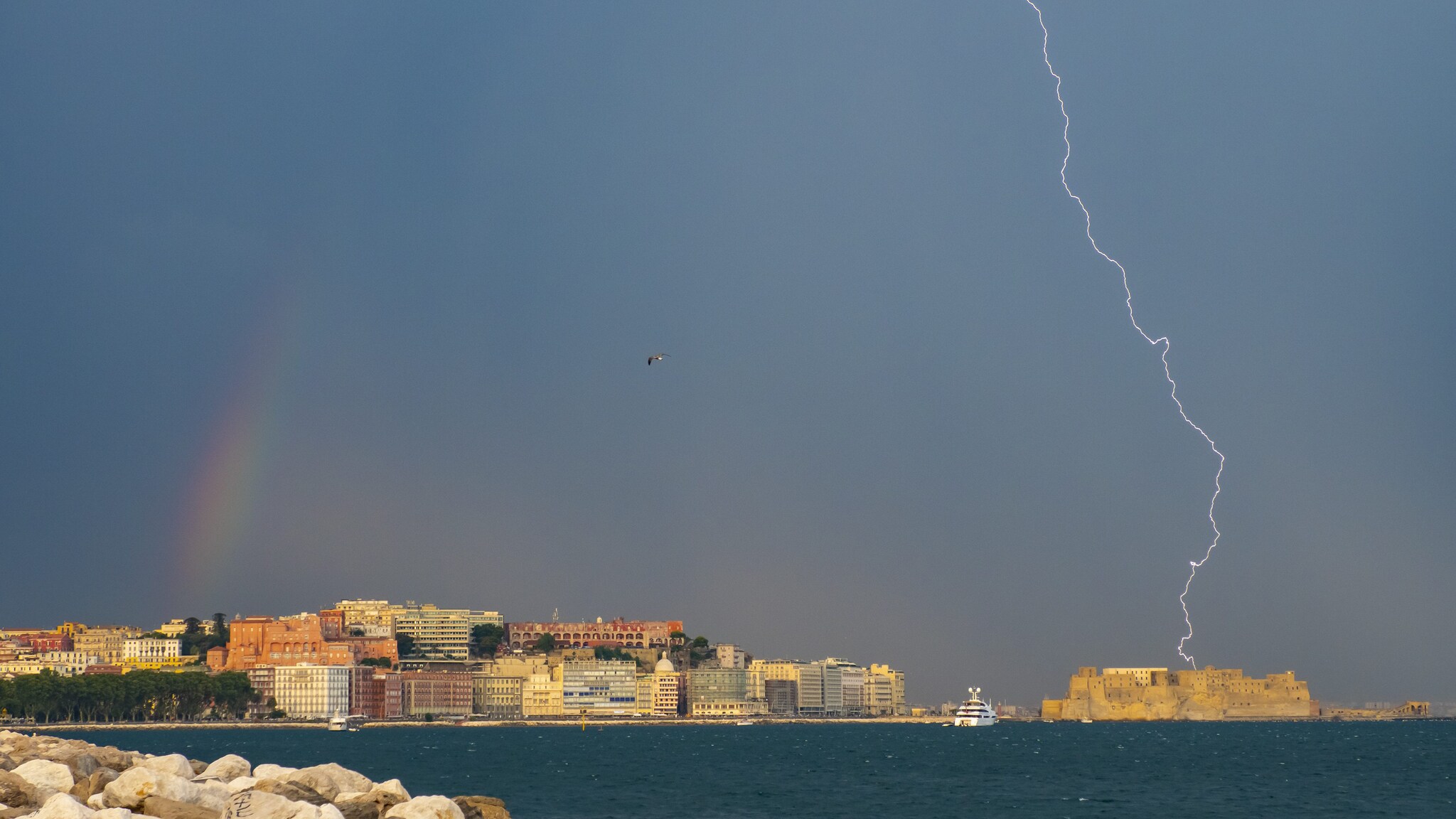 Lo scatto del fotografo Giancarlo De Luca inviato a Fanpage.it