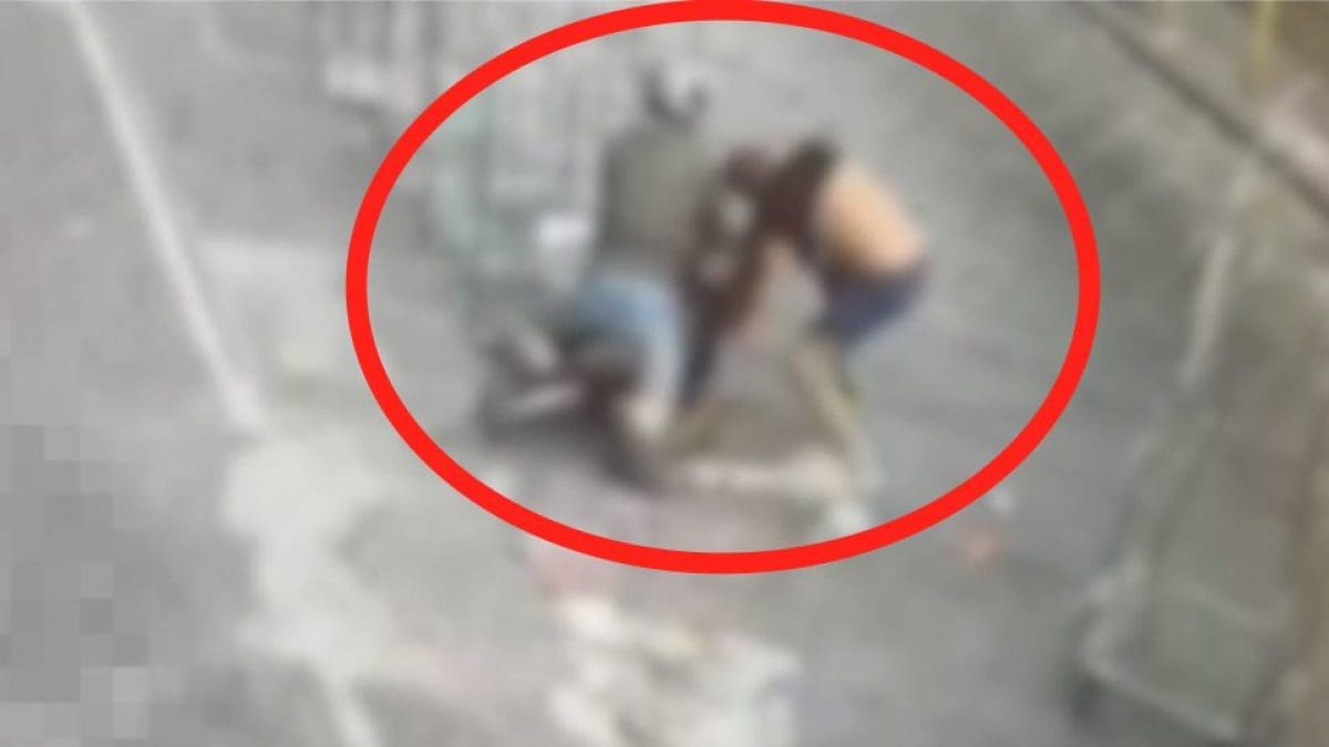 L'aggressione subita dal commerciante durante la rapina