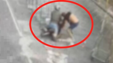 L'aggressione subita dal commerciante durante la rapina