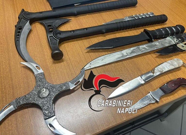 Altre armi sequestrate dai carabinieri