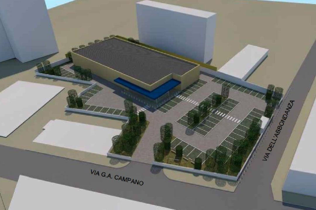 Nuovo grande supermercato a Napoli vicino