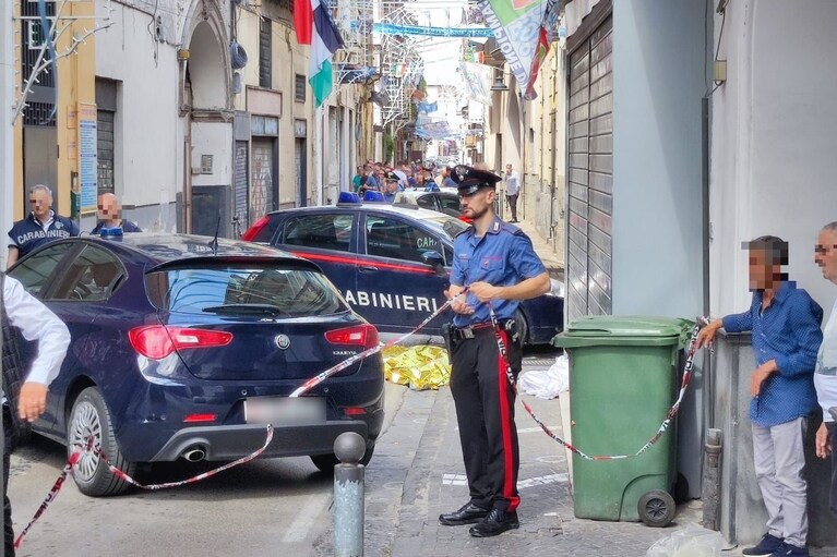 Il luogo del ritrovamento di uno dei due corpi. Foto / Fanpage.it