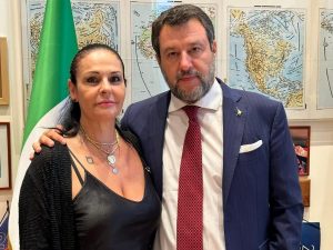 Daniela Di Maggio, mamma di Giogiò Cutolo, candidata per la Lega di Salvini alle regionali in Campania