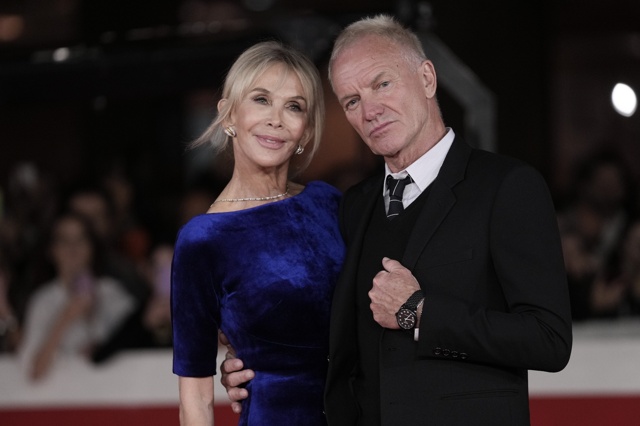 Sting e la moglie Trudie