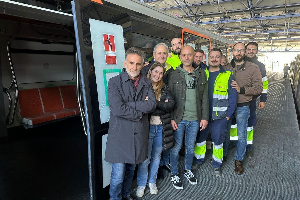 Metro PiscinolaAversa, arrivato il primo nuovo