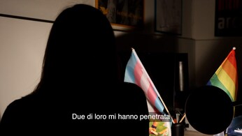 Frame del video del racconto della vittima a Fanpage.it