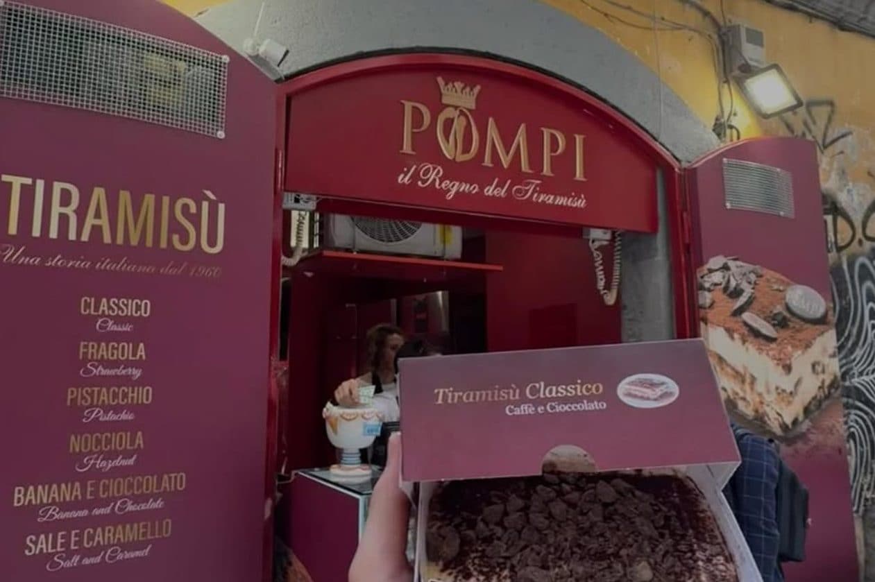 Pompi, il re dei tiramisù di Roma, apre a Napoli