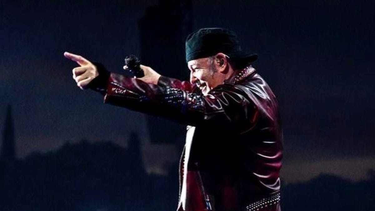 Vasco Rossi a Napoli, immagine di repertorio