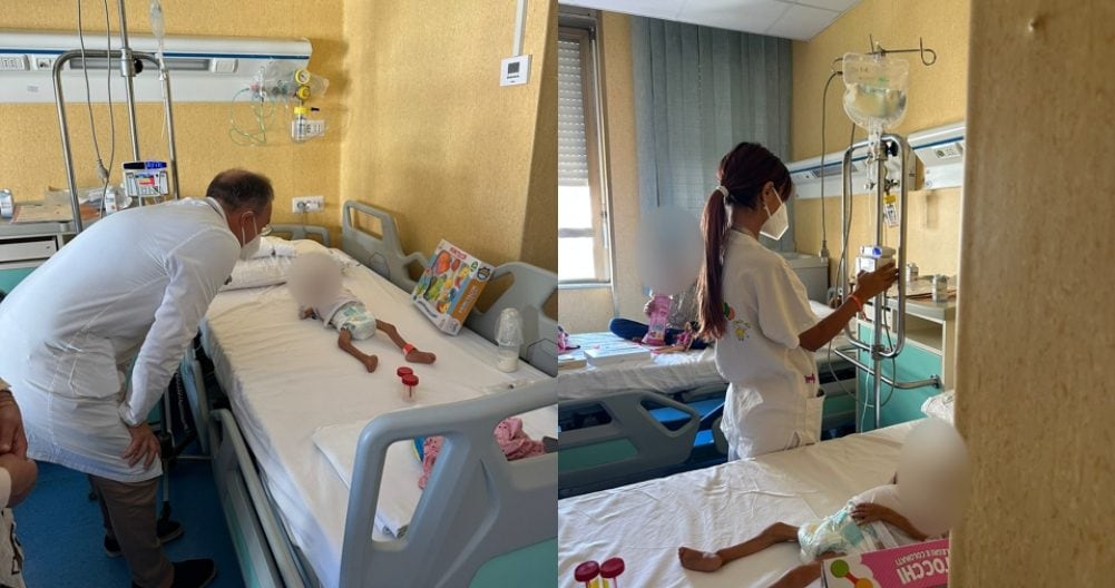 Le cure ai bimbi della Striscia di Gaza