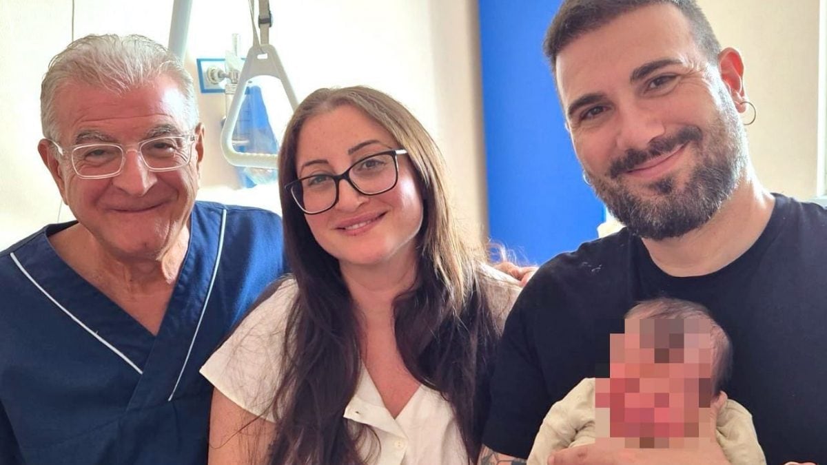 Foto Clinica Malzoni di Avellino (I genitori hanno prestato il consenso)