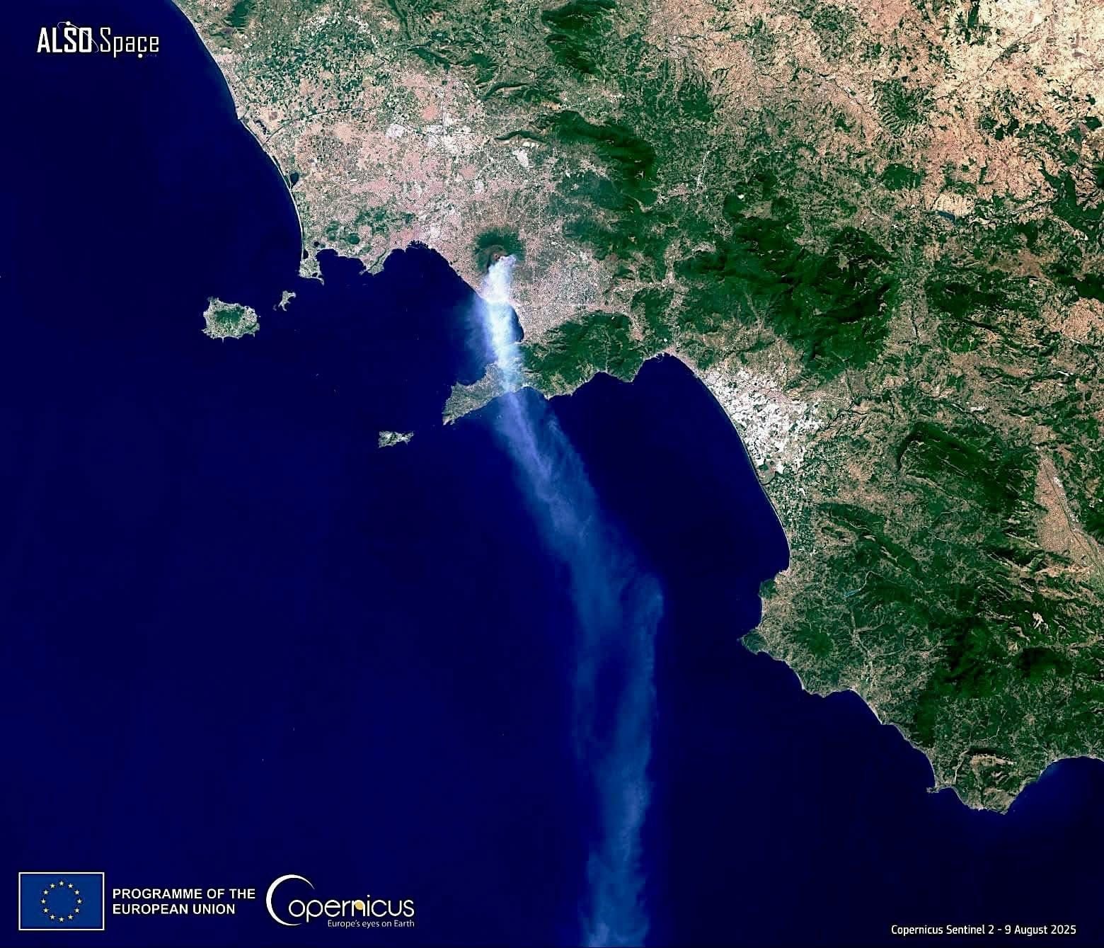 Immagini dal satellite SENTINEL – 2 COPERNICUS