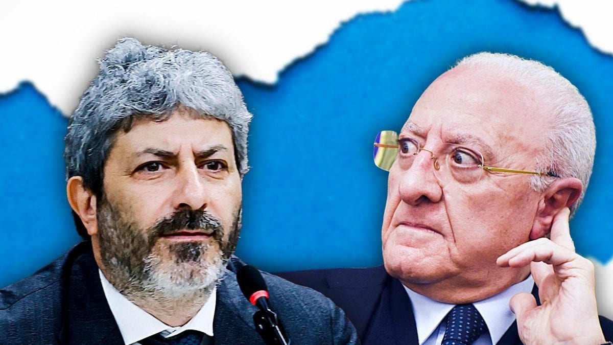 Roberto Fico e Vincenzo De Luca