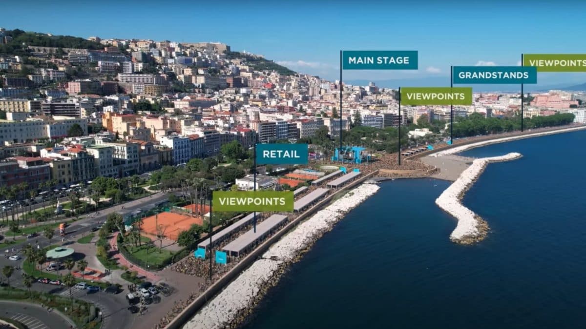 Il Race Village dell’America’s Cup di Napoli 2027