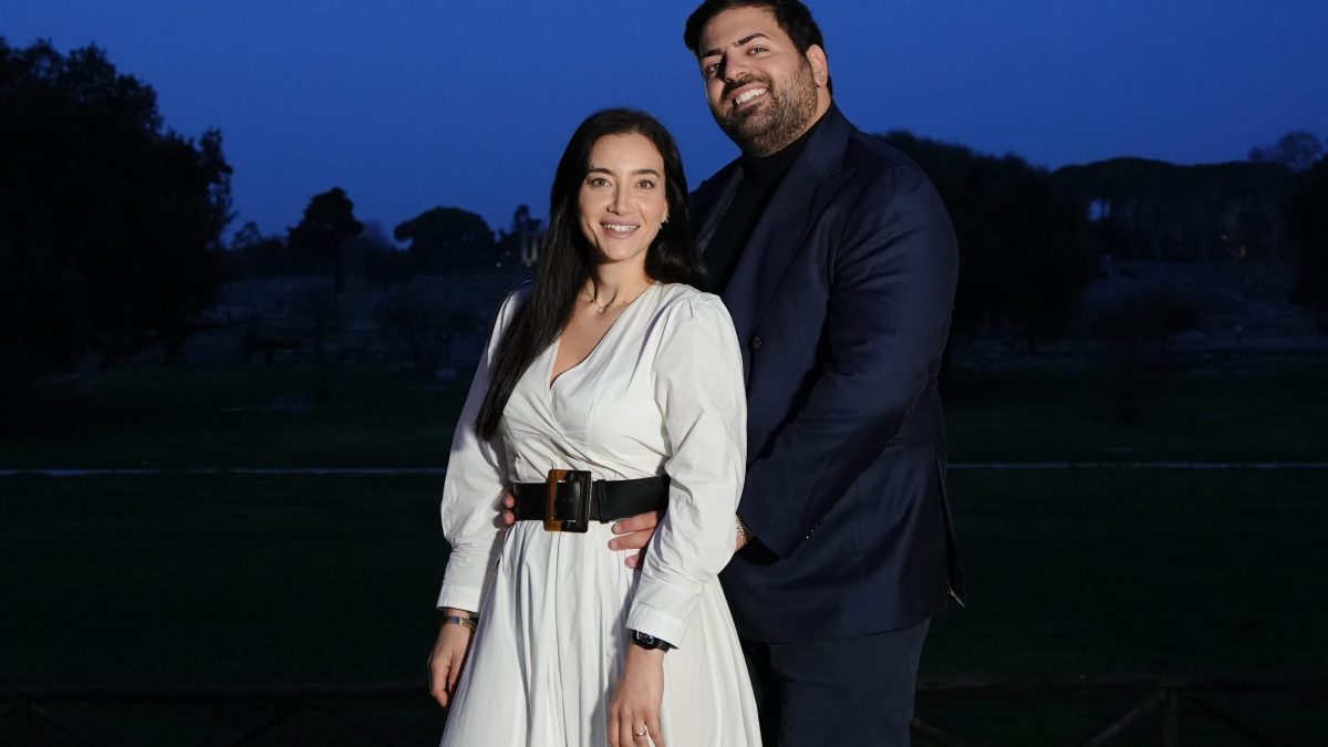 Andrea Pagano assieme al marito Antonello Ricco