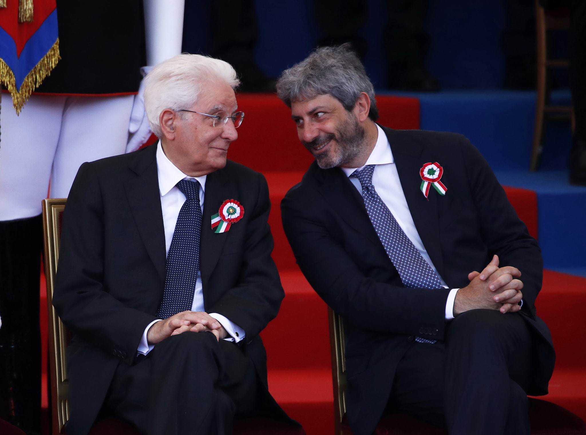 Roberto Fico e Sergio Mattarella