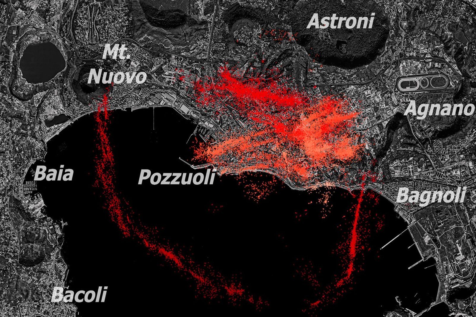Campi Flegrei, l'intelligenza artificiale "legge" 50mila terremoti: ecco la  nuova mappa della caldera
