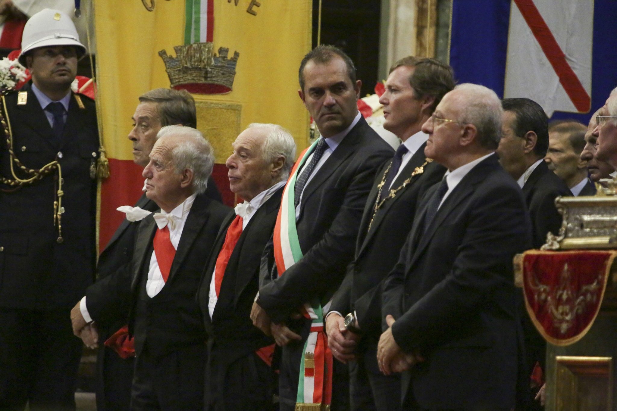 De Magistris e De Luca in Duomo, anno 2018