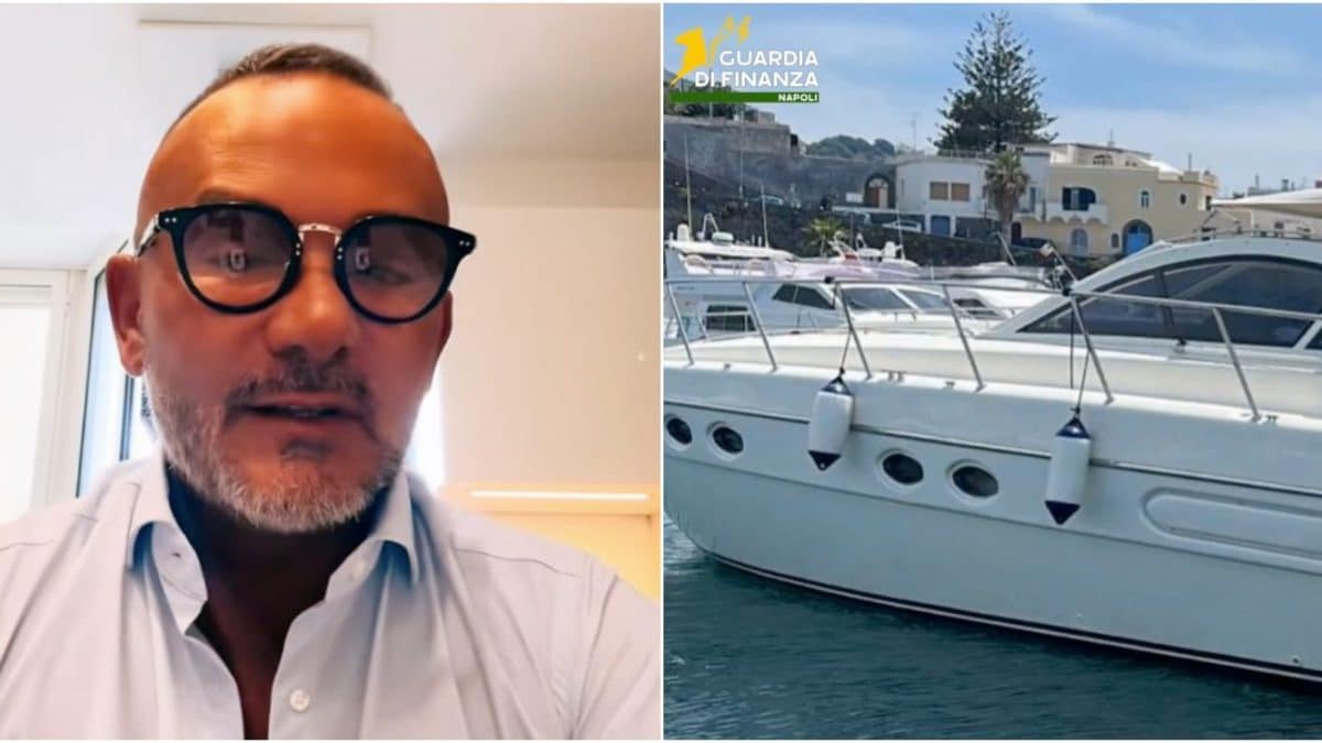 Angelo Napolitano e lo yacht sequestrato dalla Guardia di Finanza
