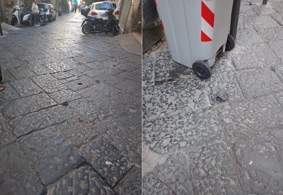 Il vicolo dei Quartieri Spagnoli di Napoli dove avvenne l’incidente / Fanpage.it