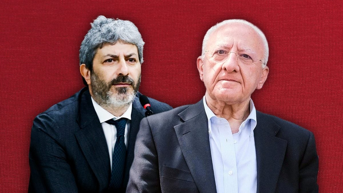 Roberto Fico e Vincenzo De Luca