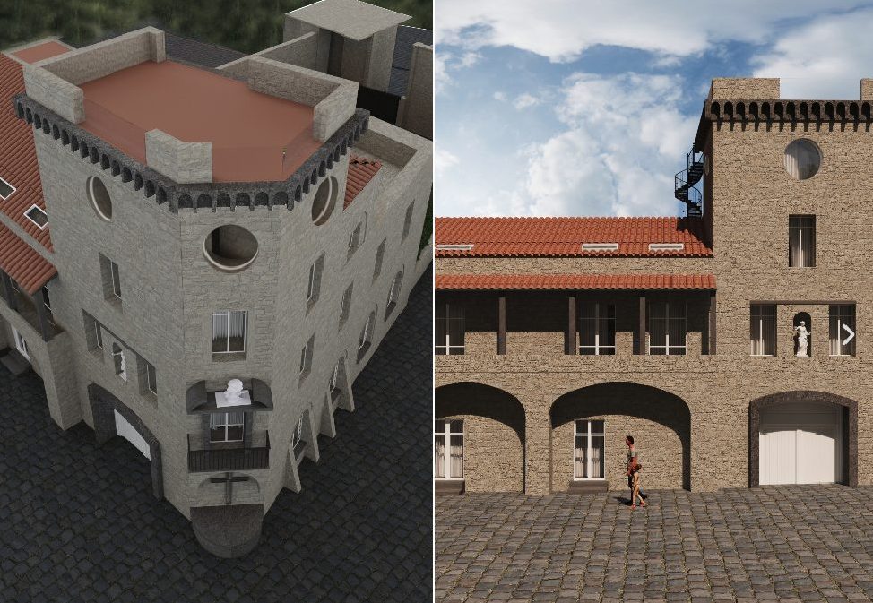 Villa La Decina Rendering Grimaldi Immobiliare