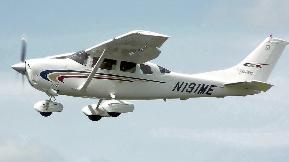 Un aereo ultraleggero Cessna 206 (Foto di repertorio)