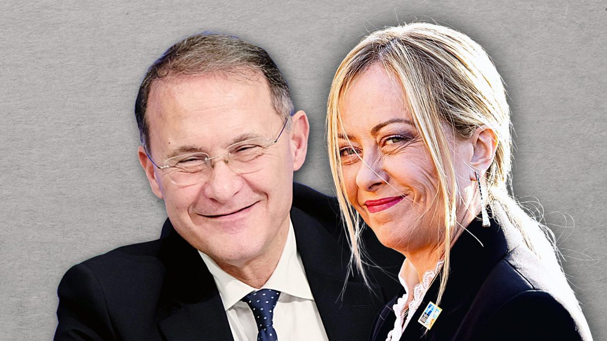 Edmondo Cirielli e Giorgia Meloni