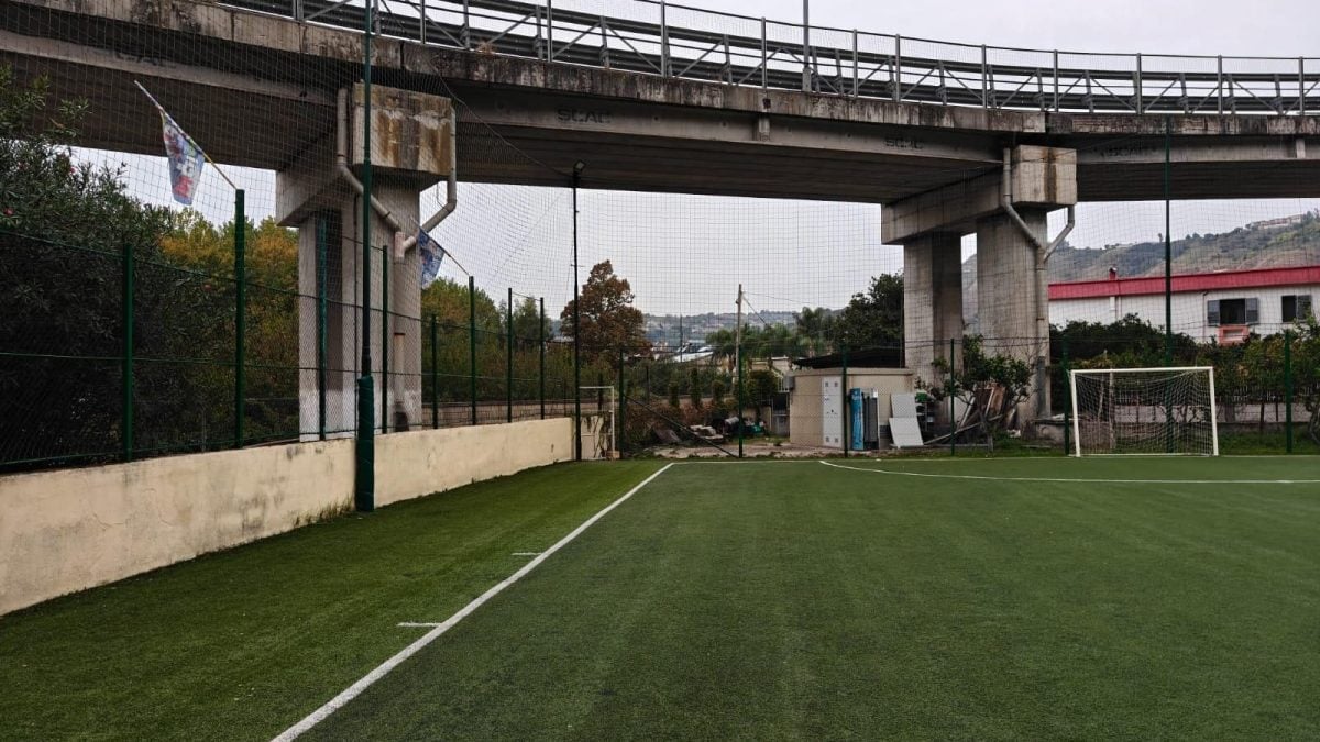 Il complesso sequestrato ad Agnano