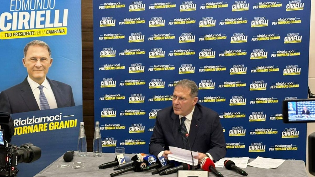 Edmondo Cirielli, candidato del centrodestra alle Regionali in Campania