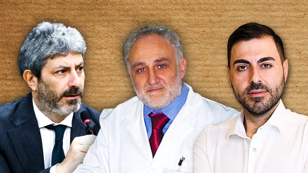 Roberto Fico, Antonio Marfella (lista "Per") e Alessandro Cannavacciuolo (Avs)