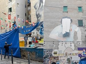 Largo Maradona chiuso, il Comune convoca i negozianti: &#8220;Vogliamo regolarizzarli&#8221;. E i Quartieri saranno pedonali