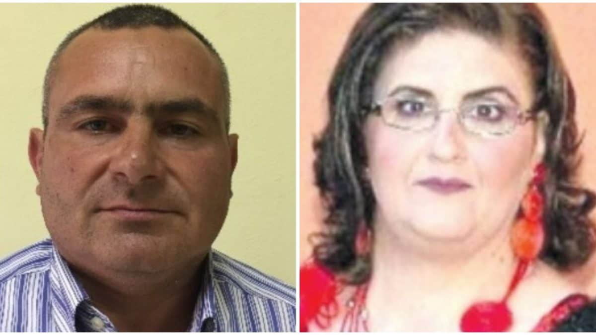 Salvatore Ocone e la moglie, Elisa Polcino
