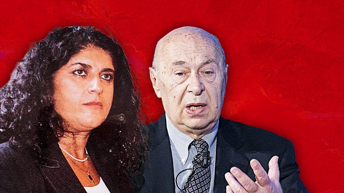 Souzan Fatayer e Paolo Mieli