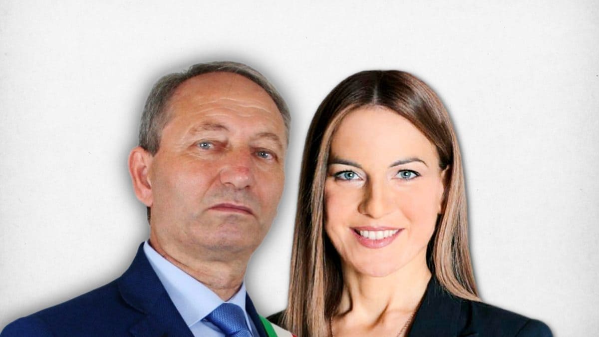 Andrea Pirozzi e Veronica Biondo, sindaco e vicesindaco di Santa Maria a Vico