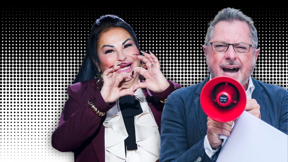 Rita De Crescenzo e Francesco Emilio Borrelli