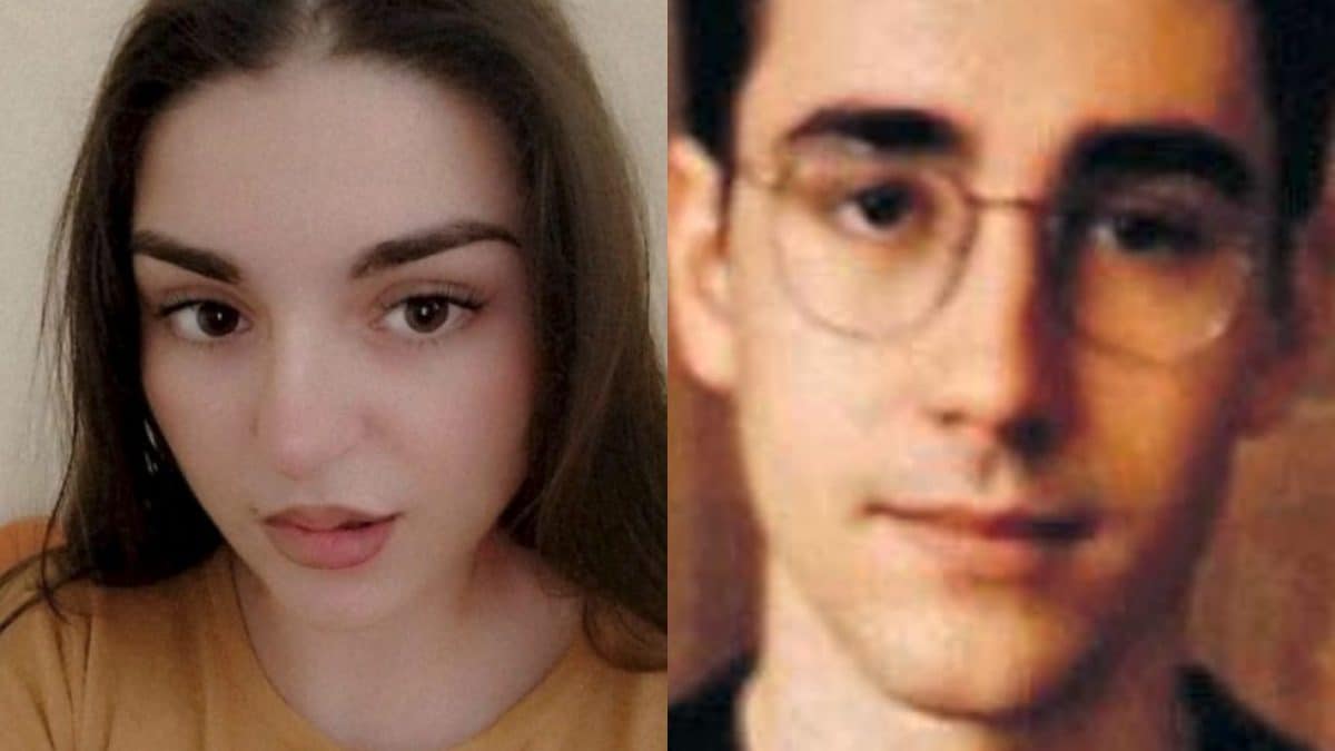 La vittima Noemi Riccardi, 22 anni (a sinistra). Il fratello Vincenzo (a destra)