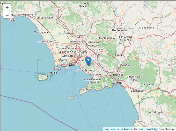 Il terremoto sul Vesuvio del 17 novembre 2025