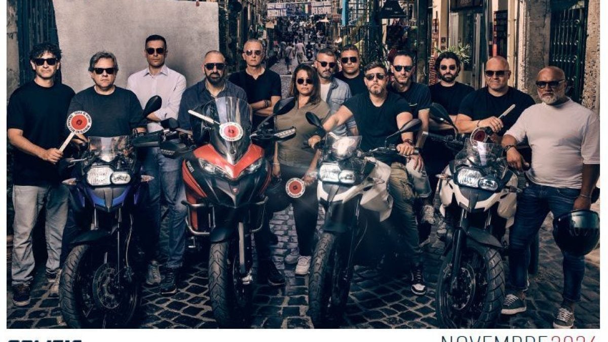 I falchi di Napoli nel calendario 2026 della Polizia di Stato