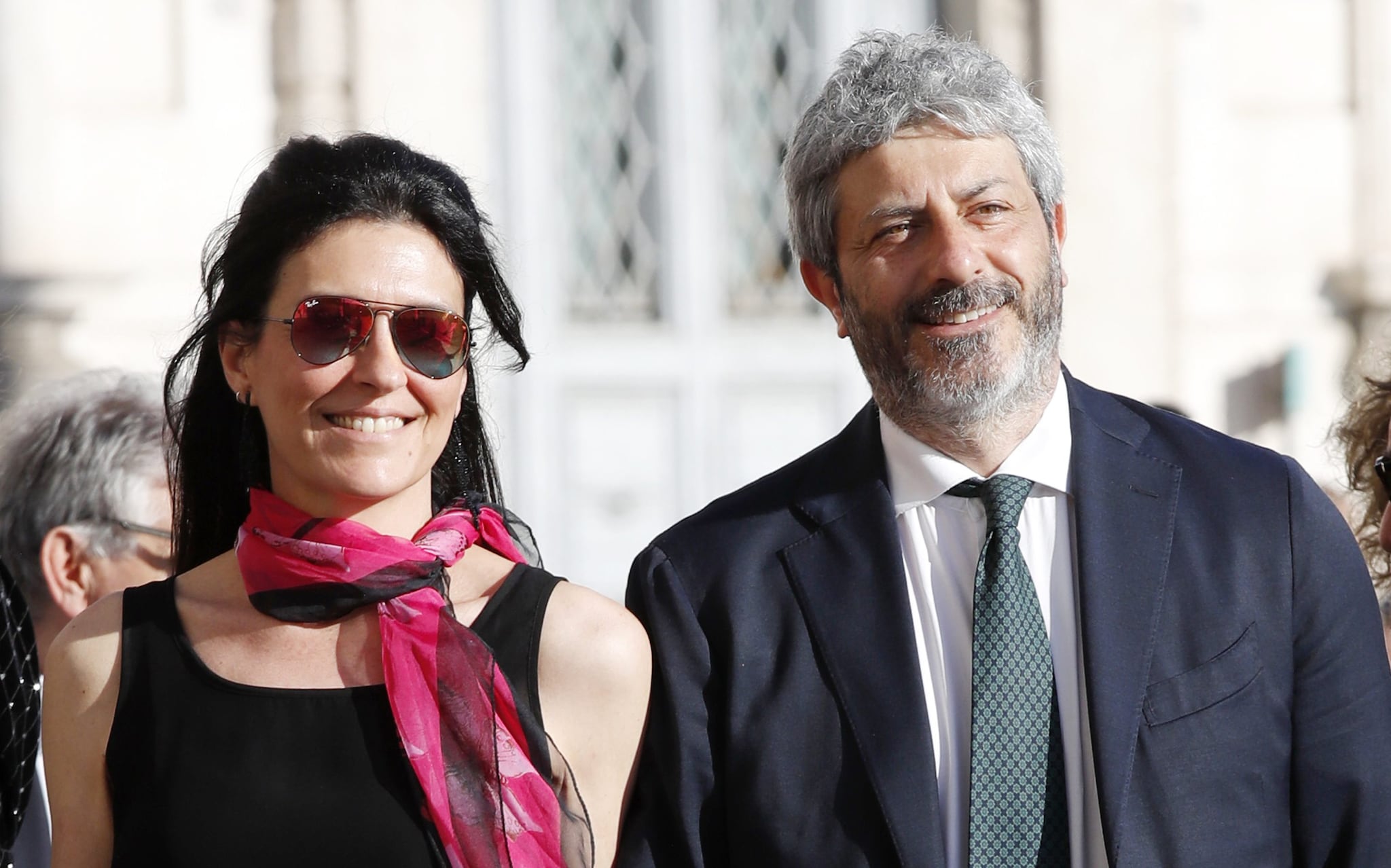 Roberto Fico e la compagna Yvonne De Rosa