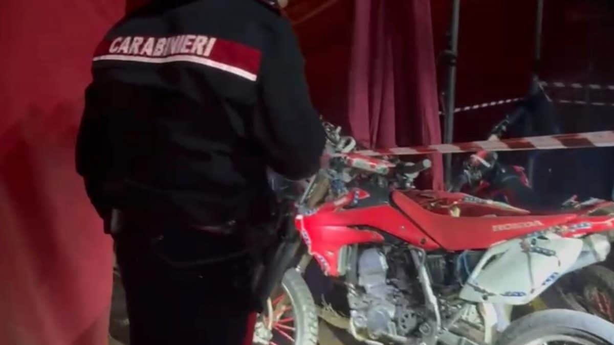 L’incidente tra le due moto al circo a Sant’Anastasia