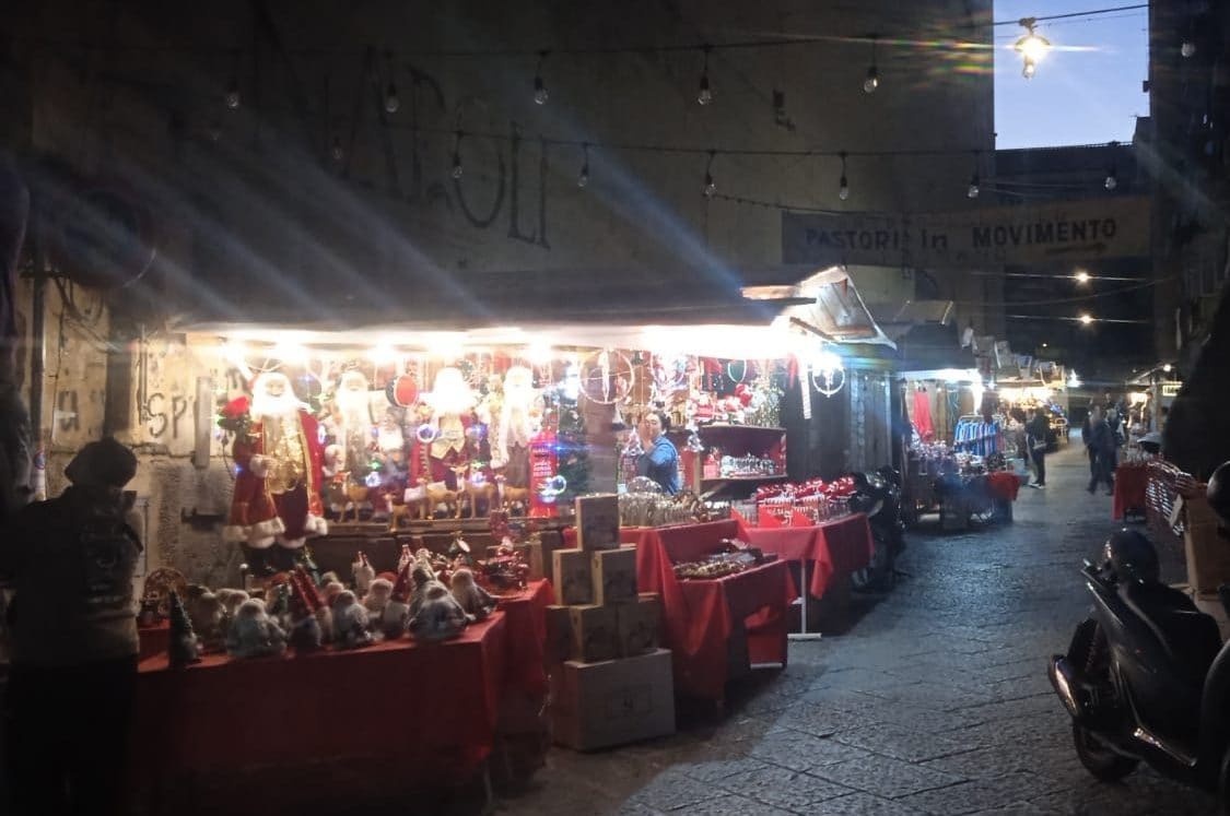 Le bancarelle di Natale di San Gregorio Armeno