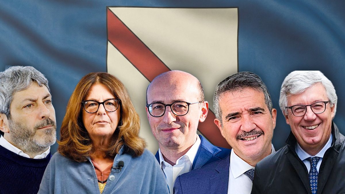 Da sinistra, Fico, Amirante, Casillo, Simeone e Siani